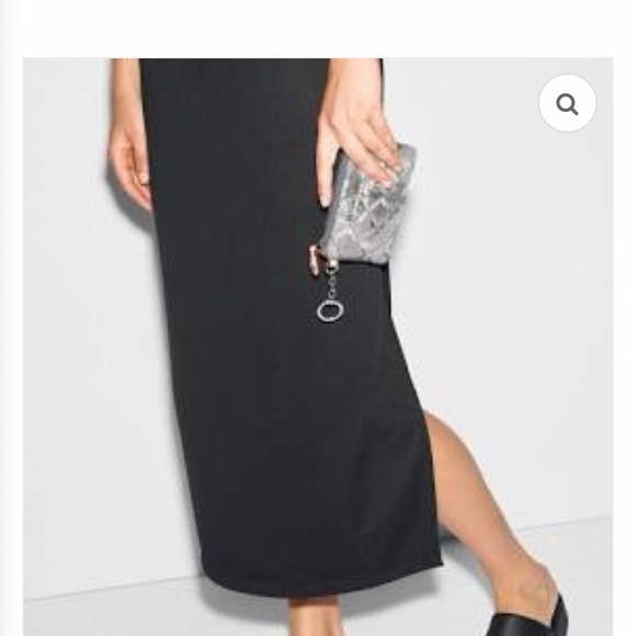 MZ Wallace Silver Metallic Flat Metro Camo Key Pouch - Picture 3 of 9